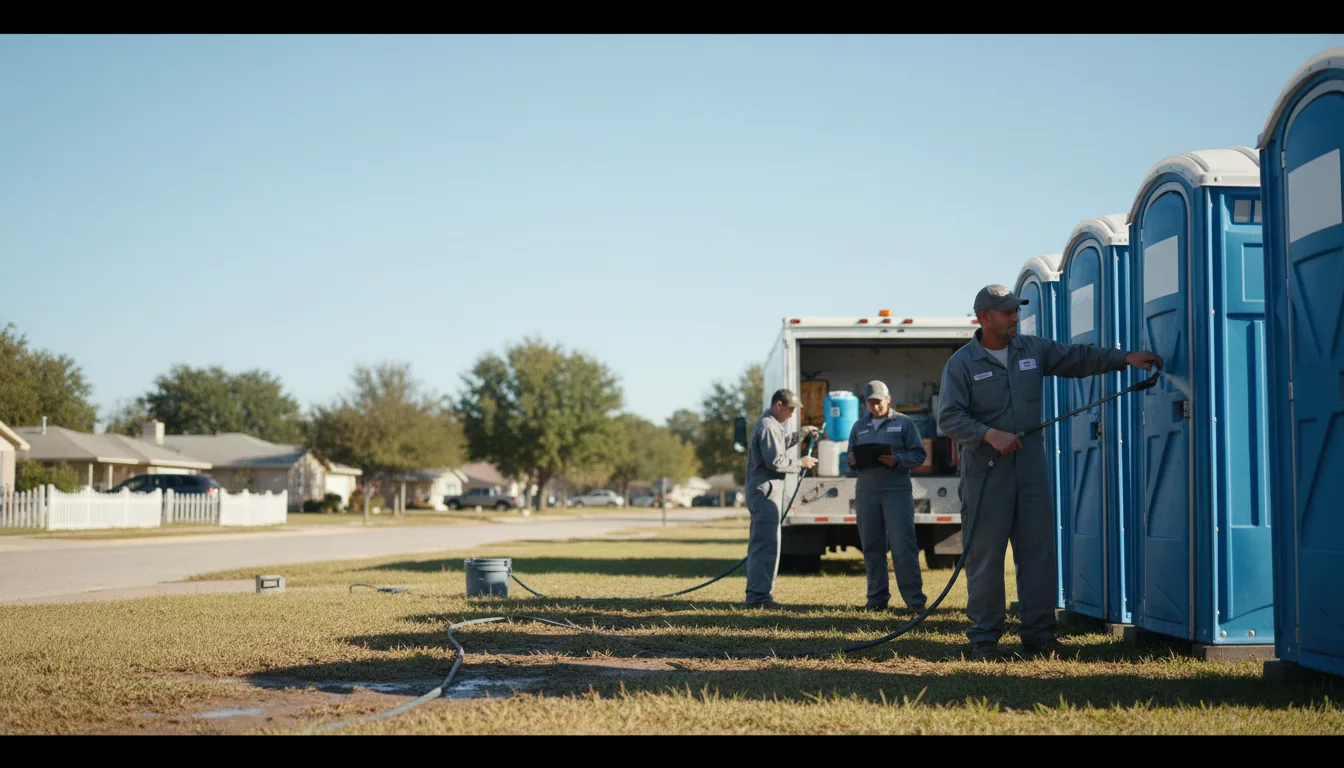 Long-Term Portable Toilet Rental in Collyer, KS near me